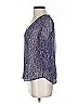 Octavia 100% Polyester Purple 3/4 Sleeve Blouse Size S - photo 5
