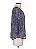 Octavia 100% Polyester Purple 3/4 Sleeve Blouse Size S - photo 4