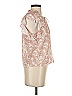 Intermix Pink Short Sleeve Blouse Size S - photo 4