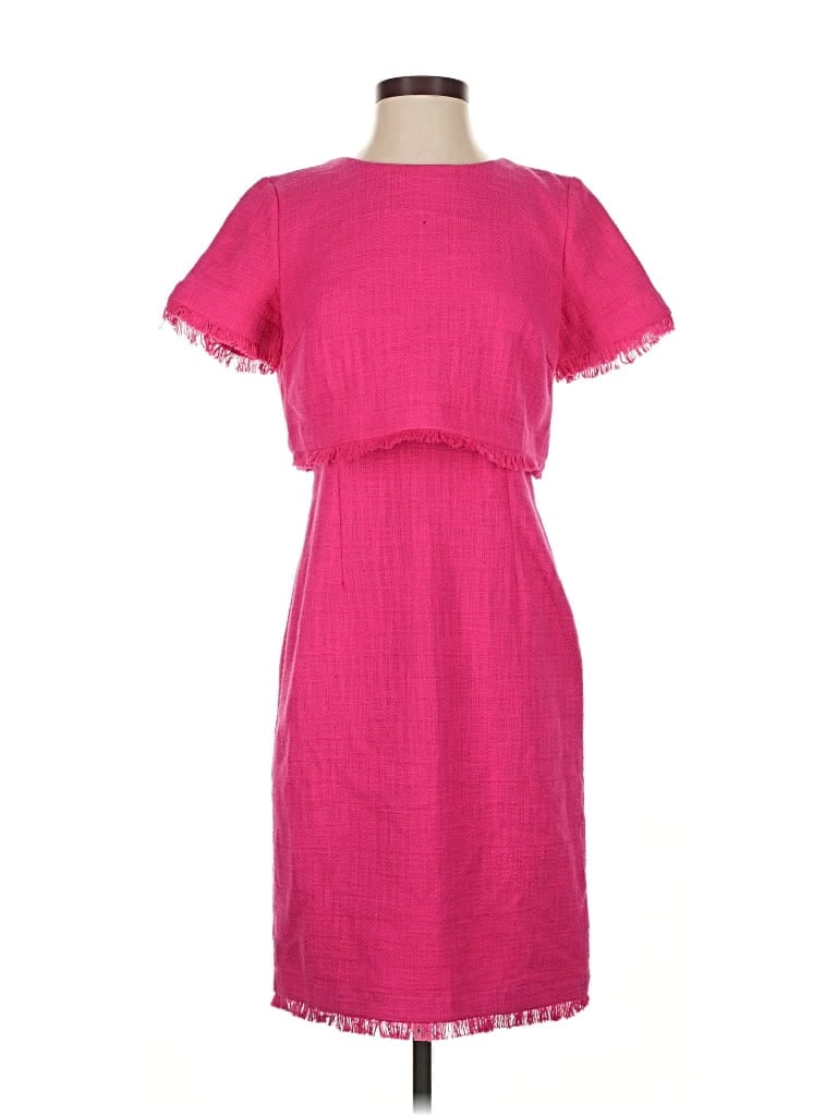 Pre-owned Karl Lagerfeld Cocktail Dress In Pink