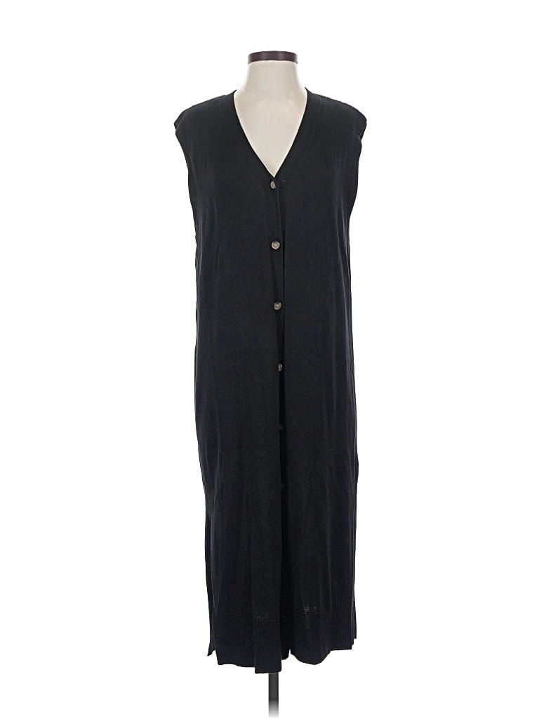 Pre-owned H&m Casual Dress In Black