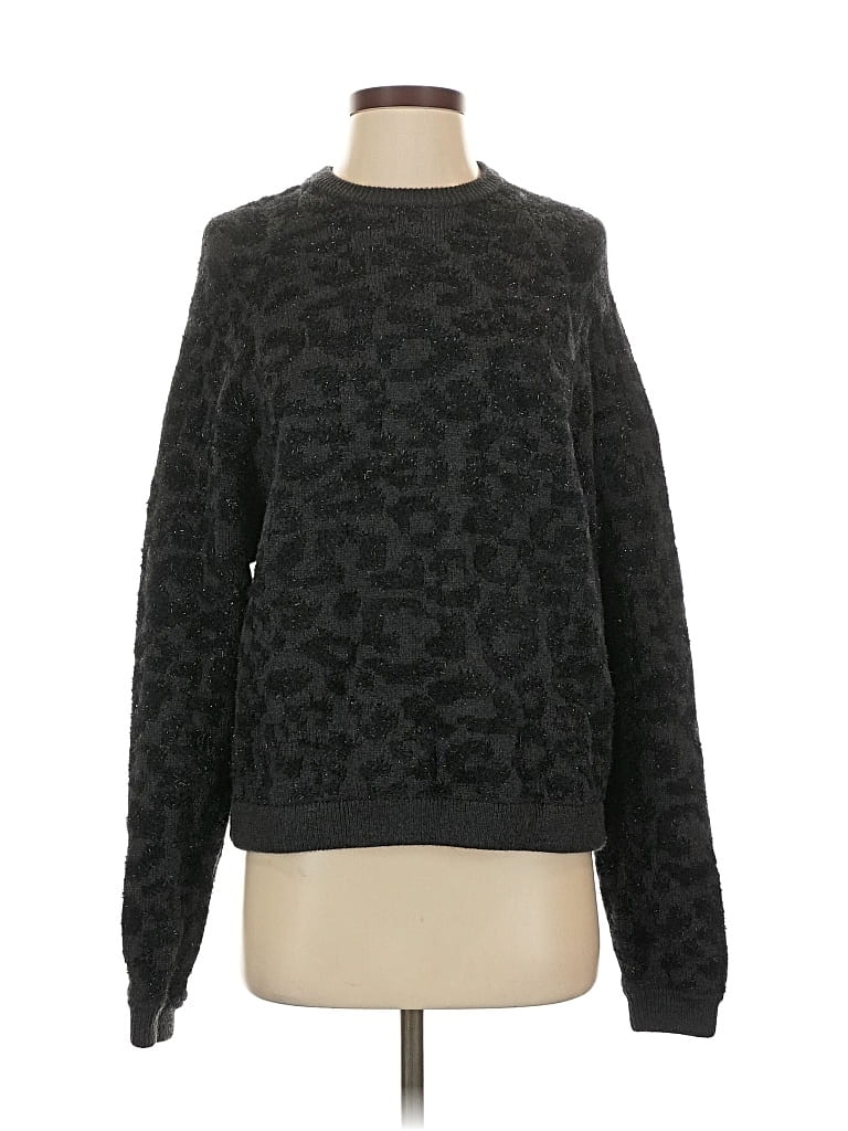 Pre-owned Lululemon Athletica Wool Pullover Sweater In Black