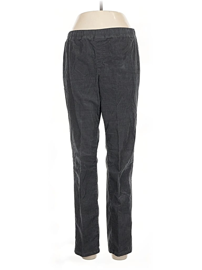 Pre-owned Karen Scott Sport Dress Pants In Gray