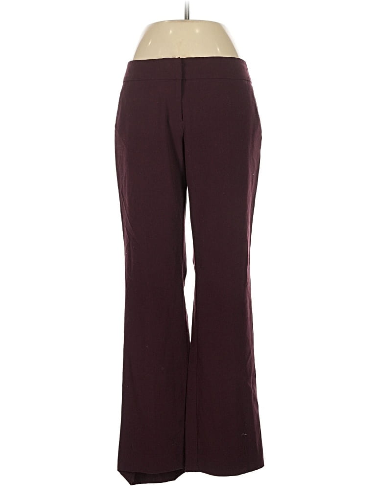 Pre-owned 7th Avenue Design Studio New York & Company Dress Pants In Burgundy