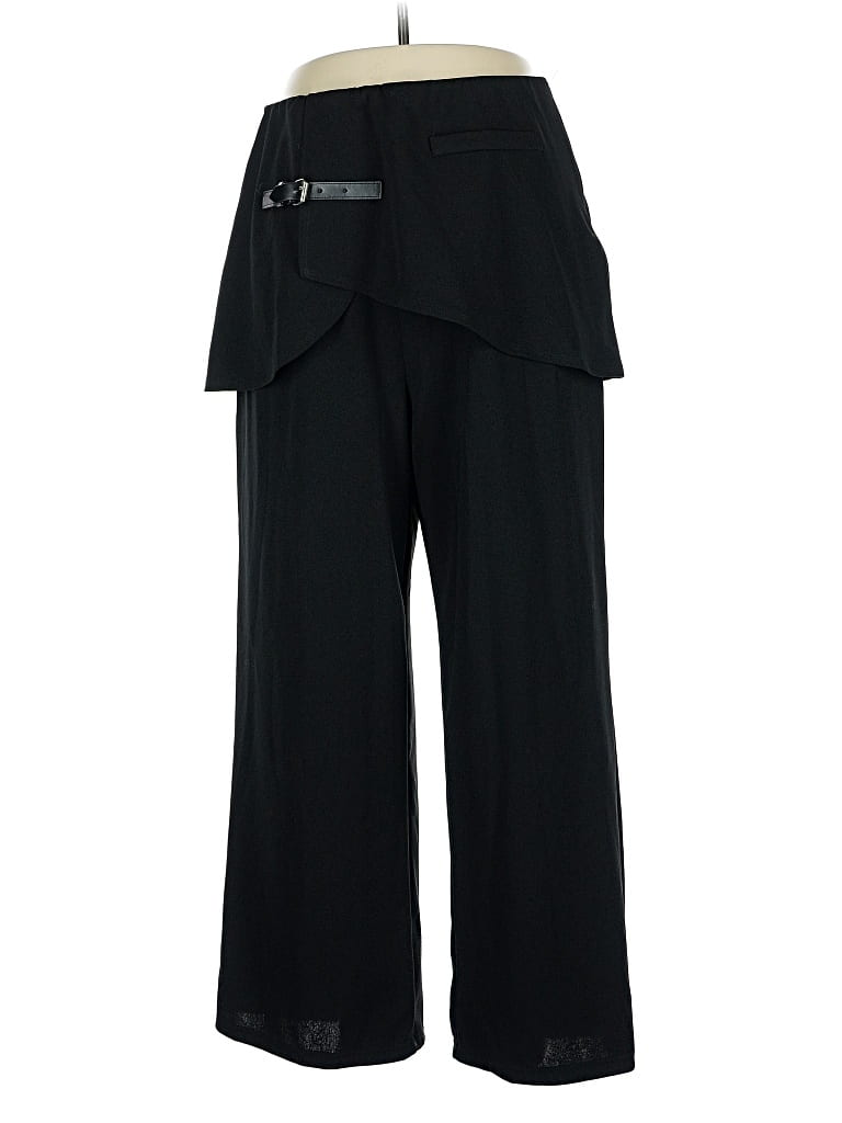 Pre-owned Shein Curve Dress Pants In Black