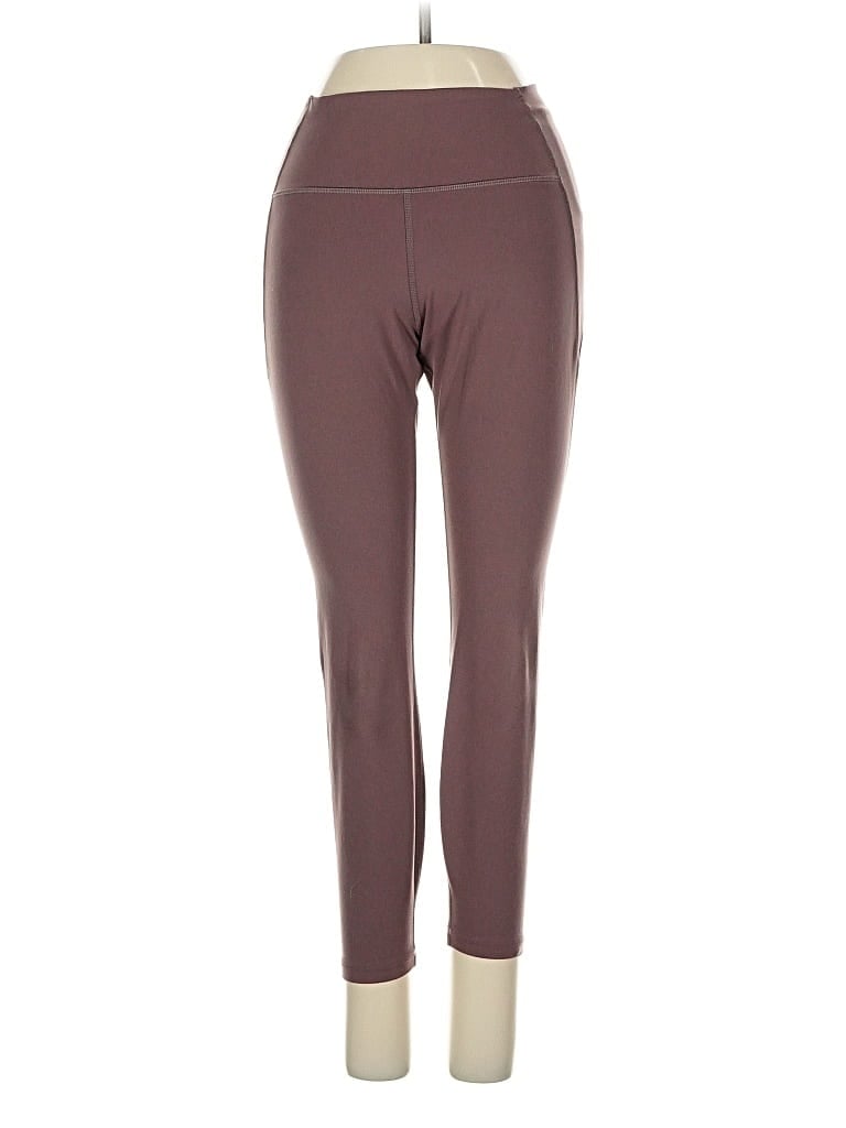 Pre-owned Lorna Jane Active Active Pants In Brown