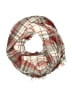Unbranded Plaid Red Orange Scarf One size - photo 1