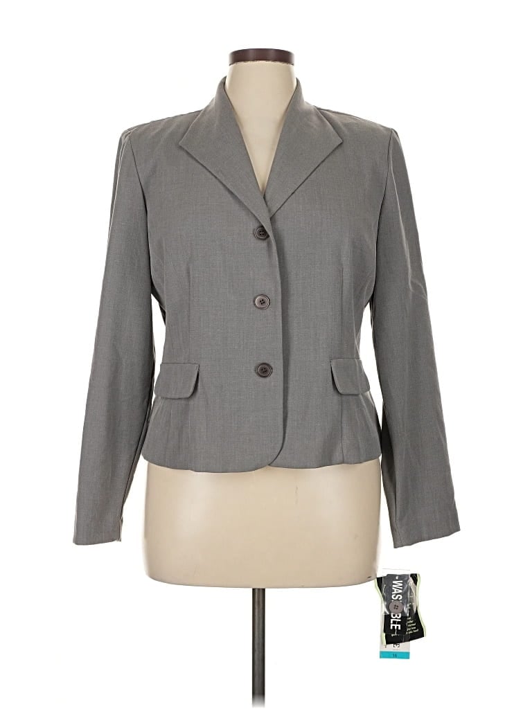 Danny & Nicole Blazer Jacket In Gray