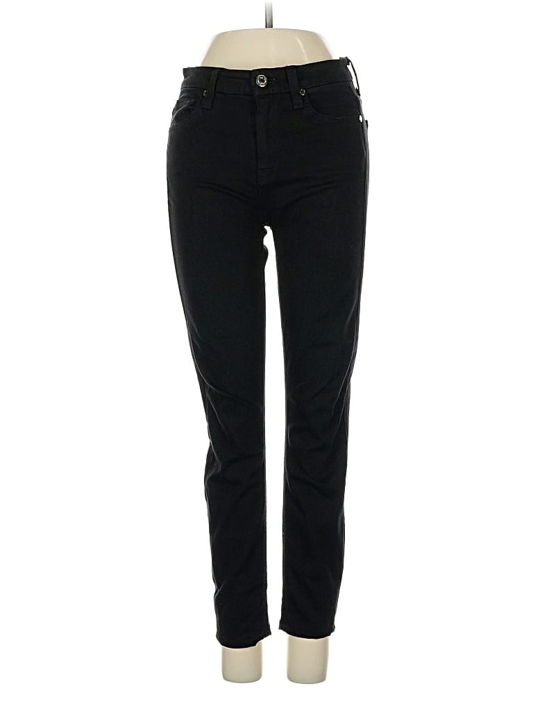 Pre-owned 7 For All Mankind Jeans In Black