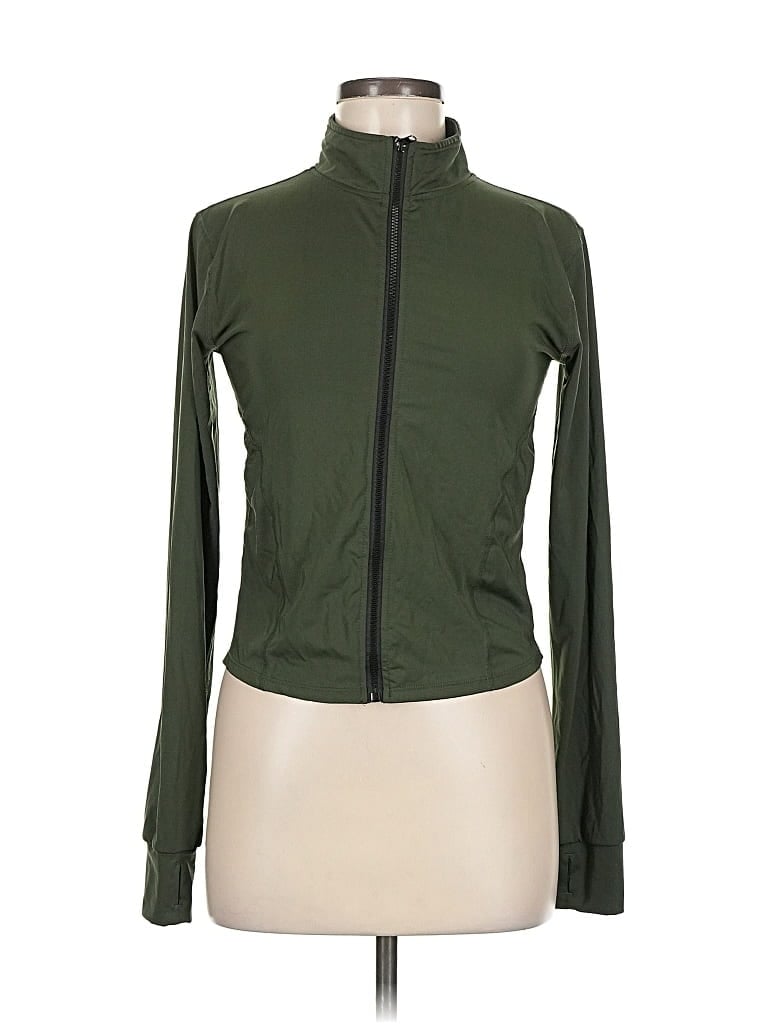 Pre-owned Fashion Track Jacket In Green