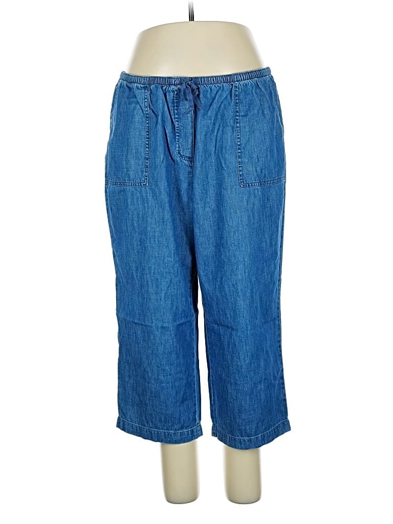 Pre-owned L.l.bean Casual Pants In Blue