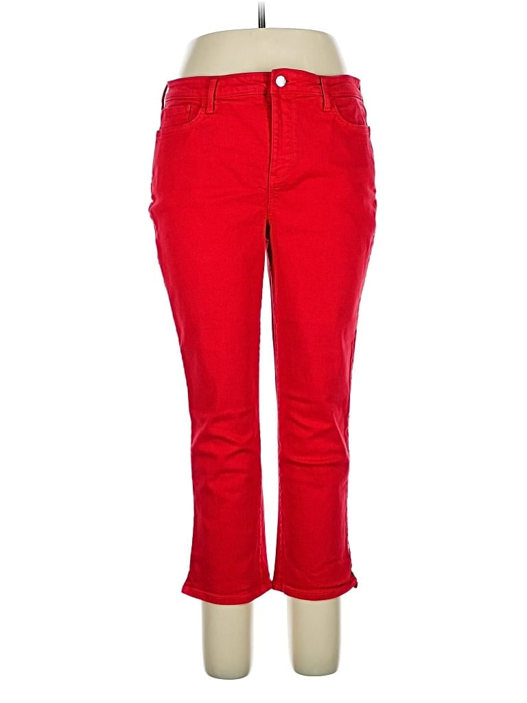 Pre-owned Nydj Jeans In Red