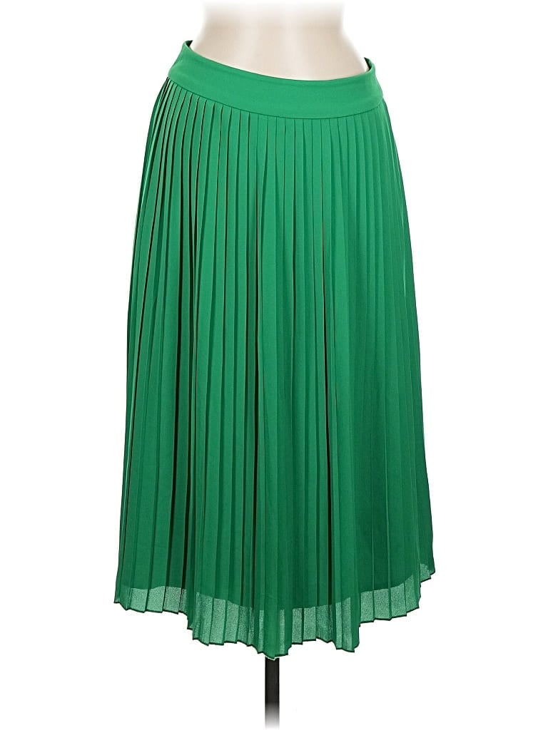 Pre-owned J.crew Factory Store Formal Skirt In Green