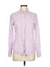 Assorted Brands Checkered-gingham Pink Long Sleeve Button-Down Shirt Size 6 - photo 1