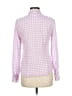 Assorted Brands Checkered-gingham Pink Long Sleeve Button-Down Shirt Size 6 - photo 2