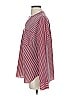 CAbi 100% Polyester Stripes Red Long Sleeve Blouse Size S - photo 5