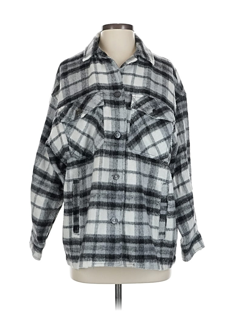 Pre-owned Zara Pullover Sweater In Gray