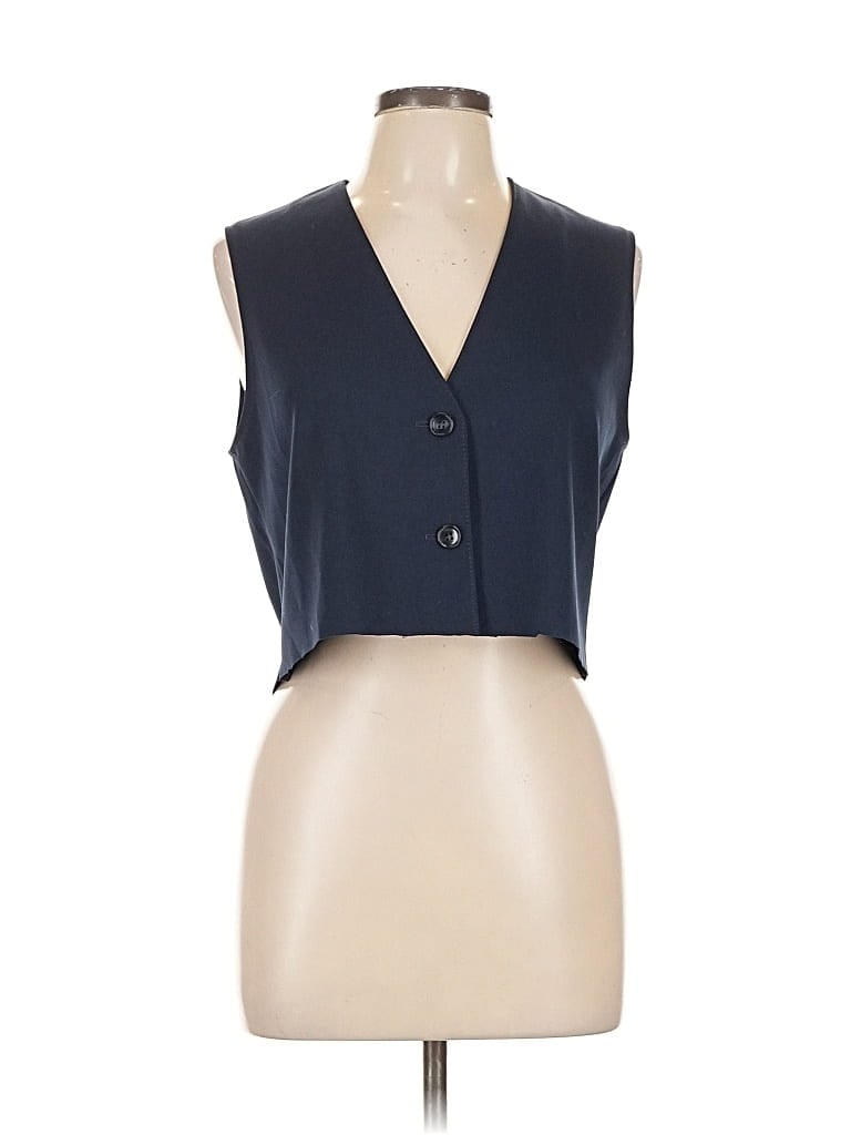 Pre-owned Devon Vest In Blue