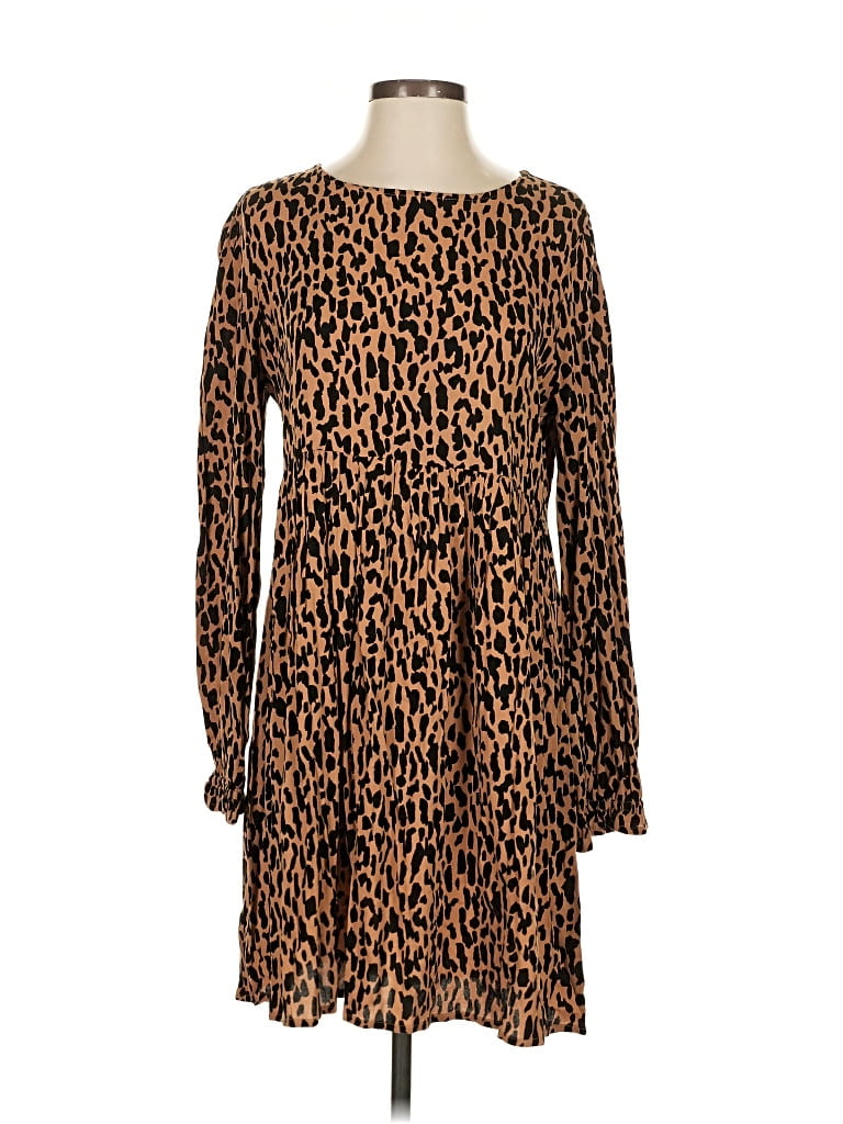 Pre-owned Bp. Casual Dress In Brown