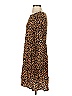 BP. Animal Print Brown Casual Dress Size S - photo 5