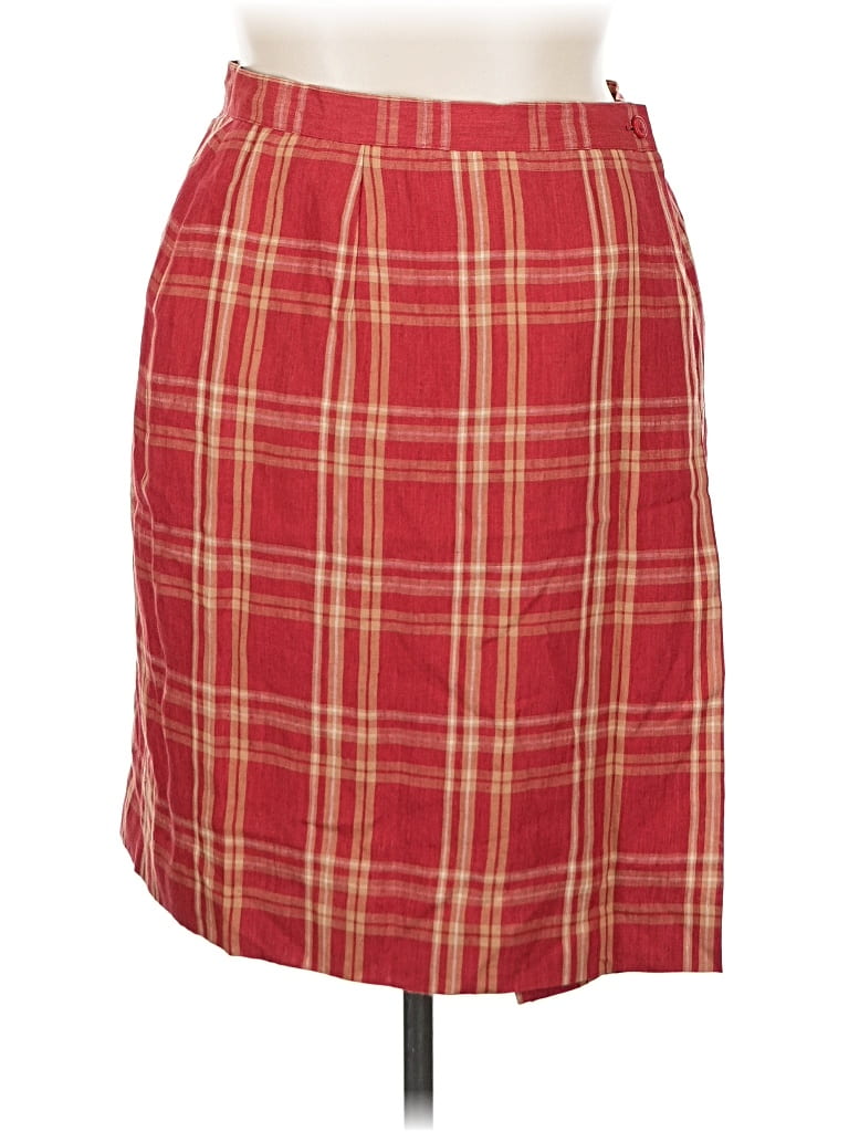 Pre-owned Jones New York Casual Skirt In Red