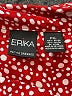 Erika 100% Rayon Red Casual Dress Size XL (petite) - photo 3