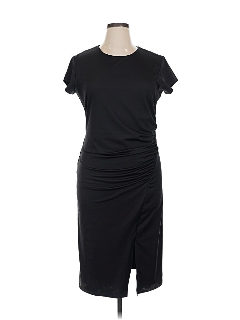 Pre-owned Nine West Casual Dress In Black