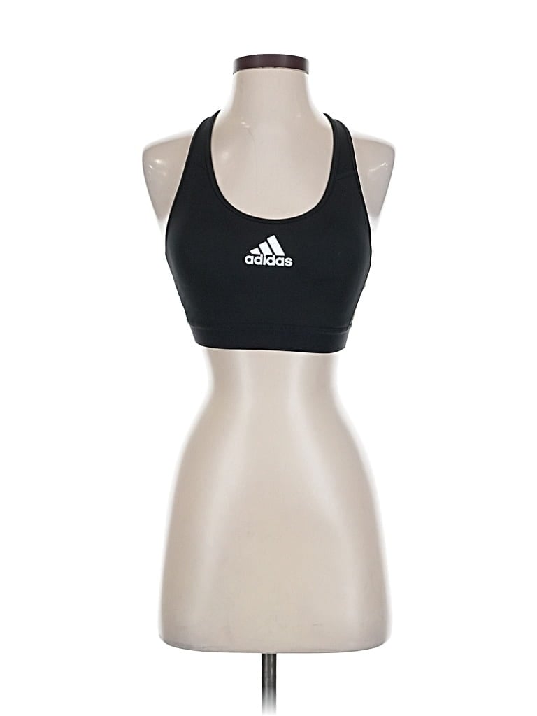 Pre-owned Adidas Originals Sports Bra In Black