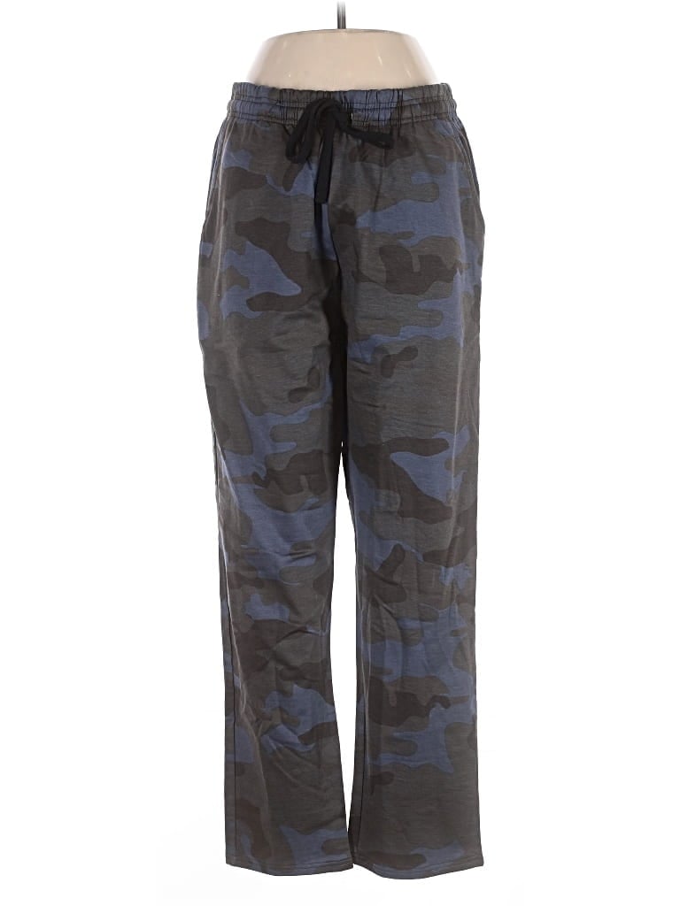 Pre-owned Real Essentials Casual Pants In Blue