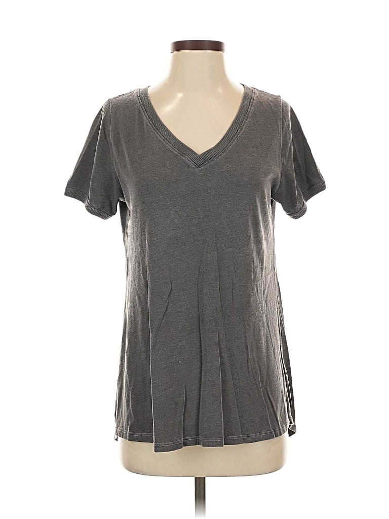 Pre-owned Lularoe Short Sleeve T-shirt In Gray