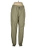 Mila 100% Nylon Solid Green Cargo Pants Size L - photo 1