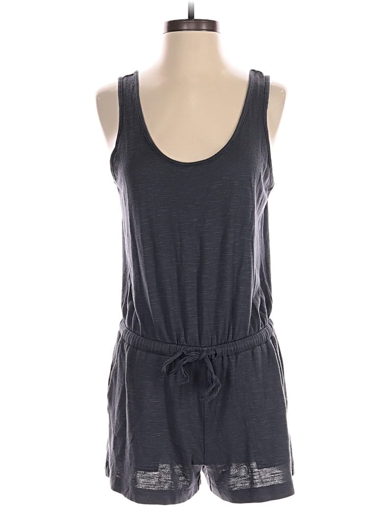 Pre-owned Lou & Grey For Loft Romper In Gray