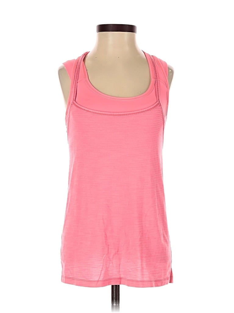 Pre-owned Lululemon Athletica Active Tank Top In Pink