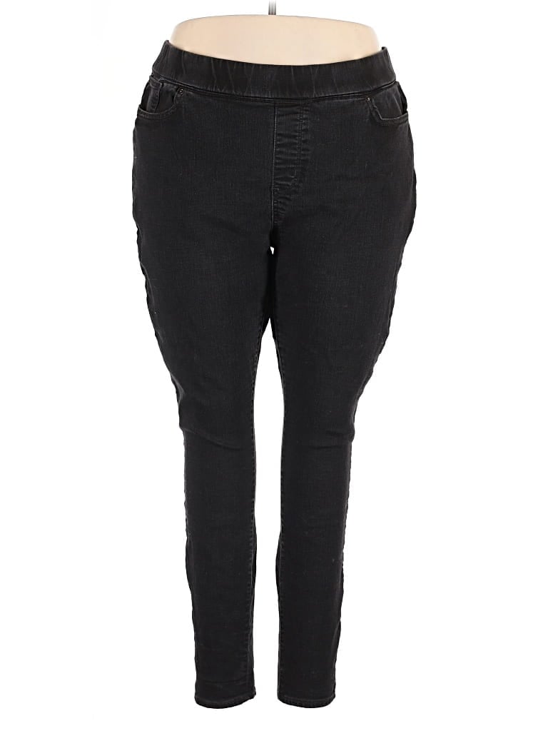 Pre-owned Levi Strauss Signature Jeggings In Black