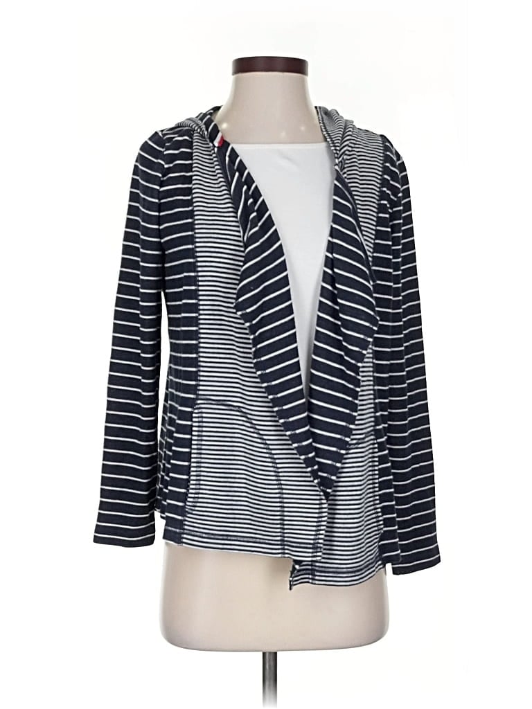 Pre-owned Tommy Hilfiger Cardigan Sweater In Blue