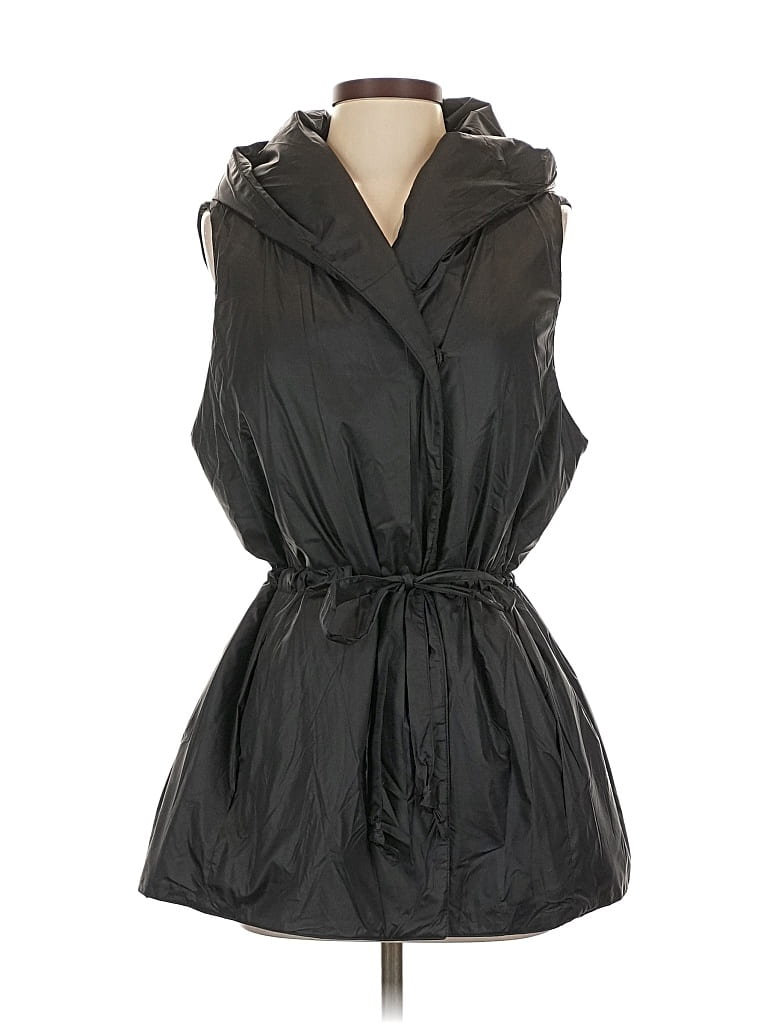 Pre-owned Eileen Fisher Vest In Black