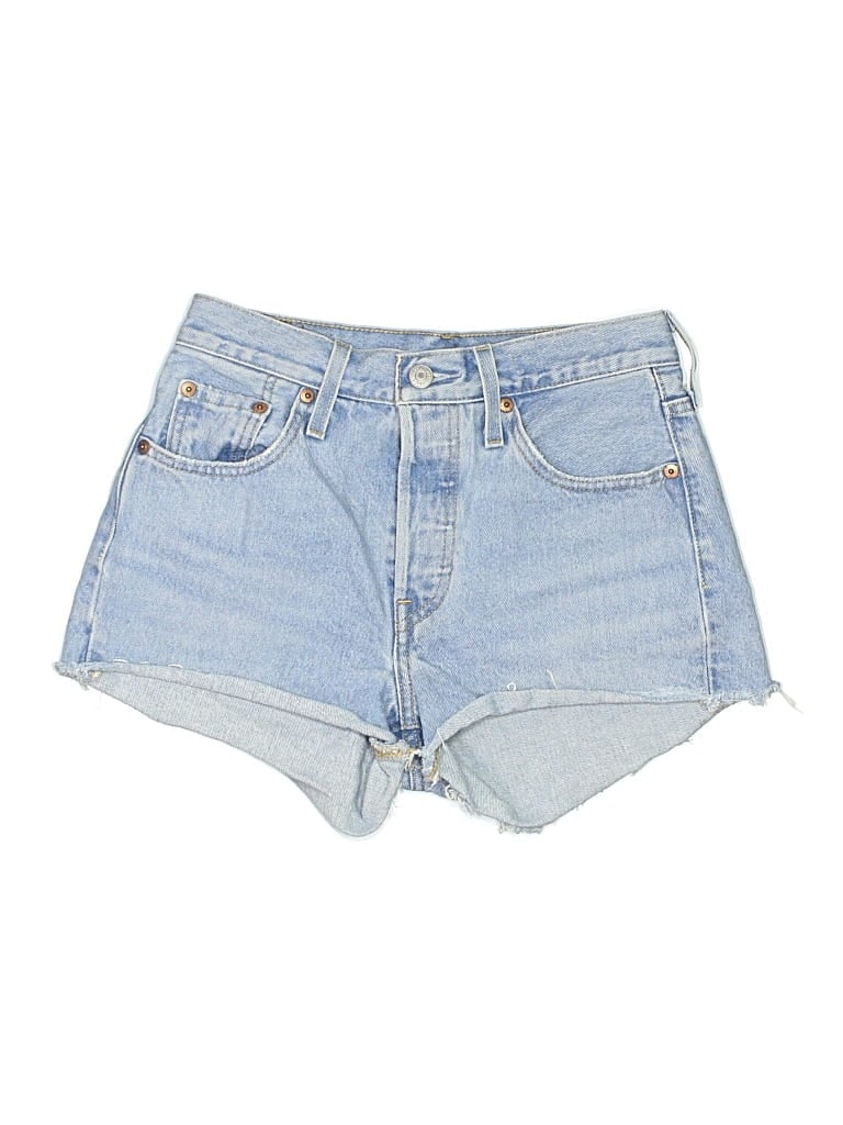 Pre-owned Levi's Denim Shorts In Blue