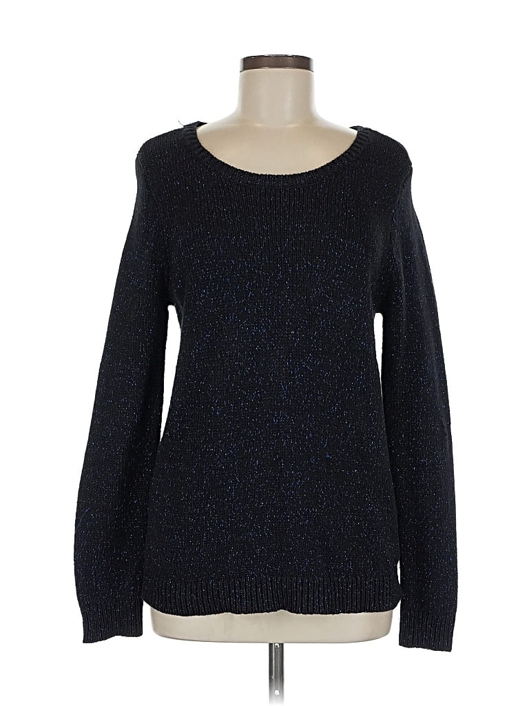 Pre-owned Liz Claiborne Pullover Sweater In Blue