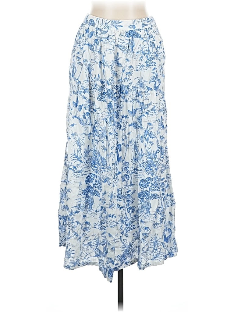 Pre-owned Nicole Miller Casual Skirt In Blue