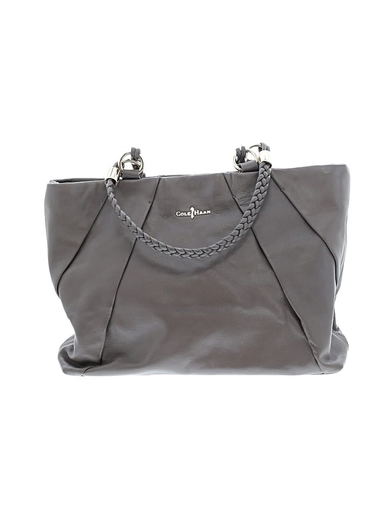 Pre-owned Cole Haan Tote Bag In Gray