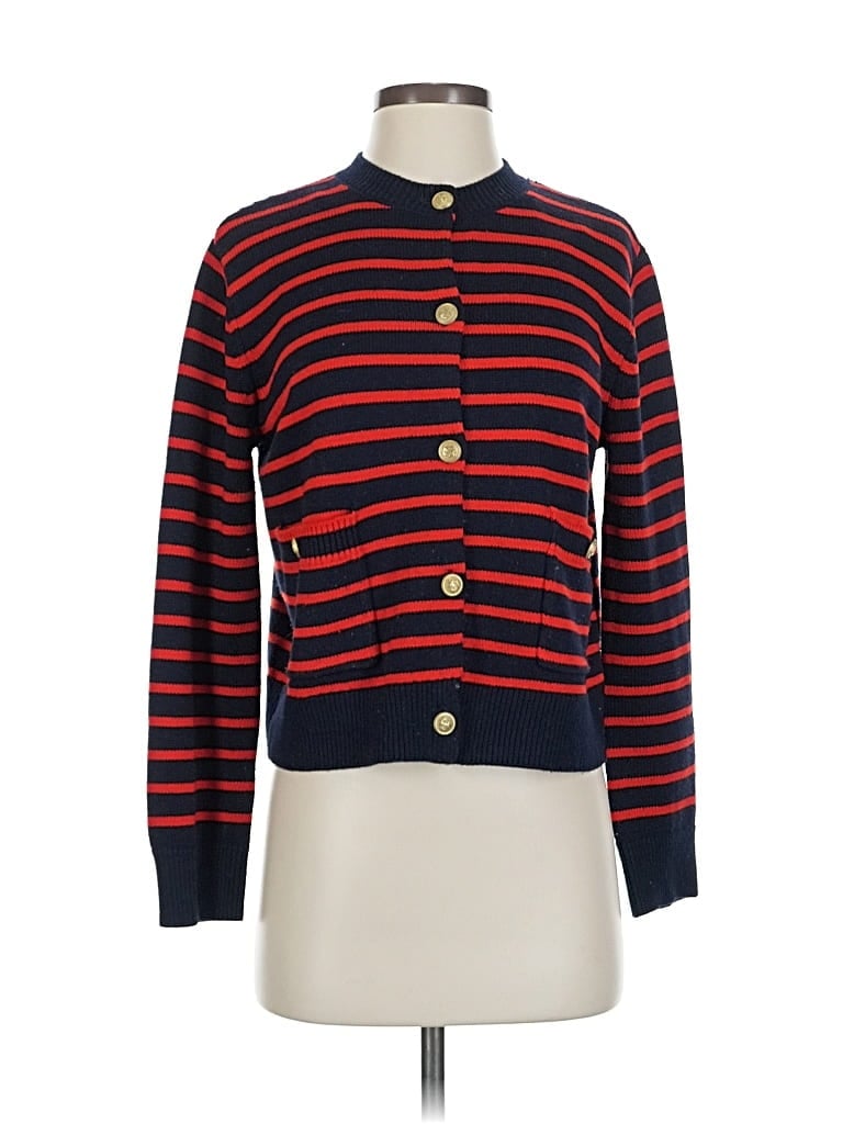 Pre-owned Zara Cardigan Sweater In Red