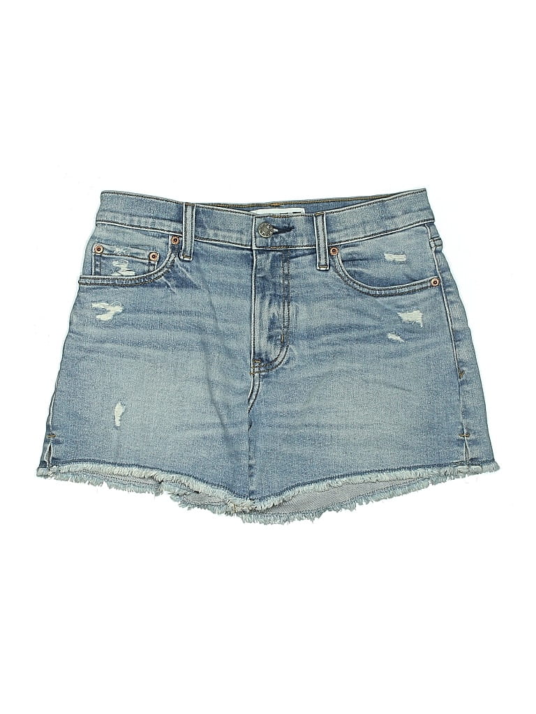 Pre-owned Daze Denim Shorts In Blue