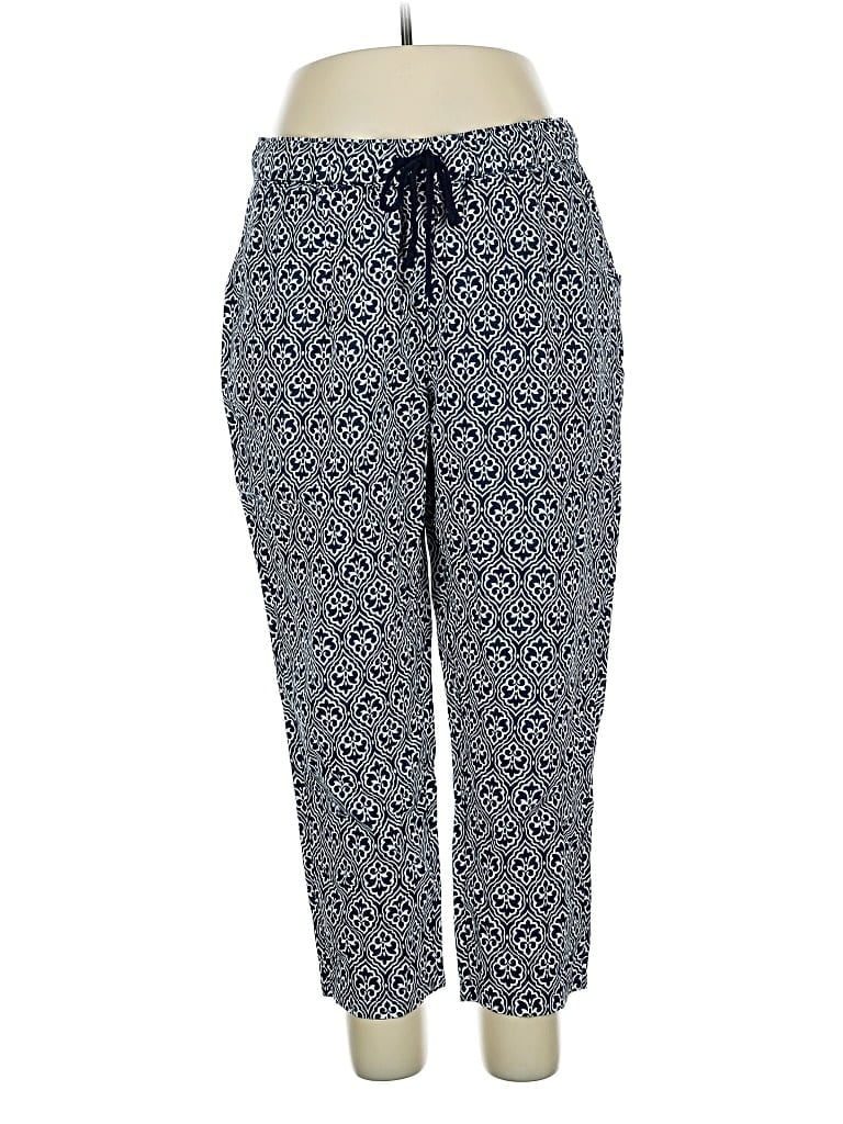 Pre-owned Charlie Linen Pants In Blue