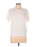 Haband! Ivory Short Sleeve Top Size L - photo 1