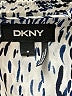 DKNY 100% Polyester Silver Sleeveless Blouse Size M - photo 3
