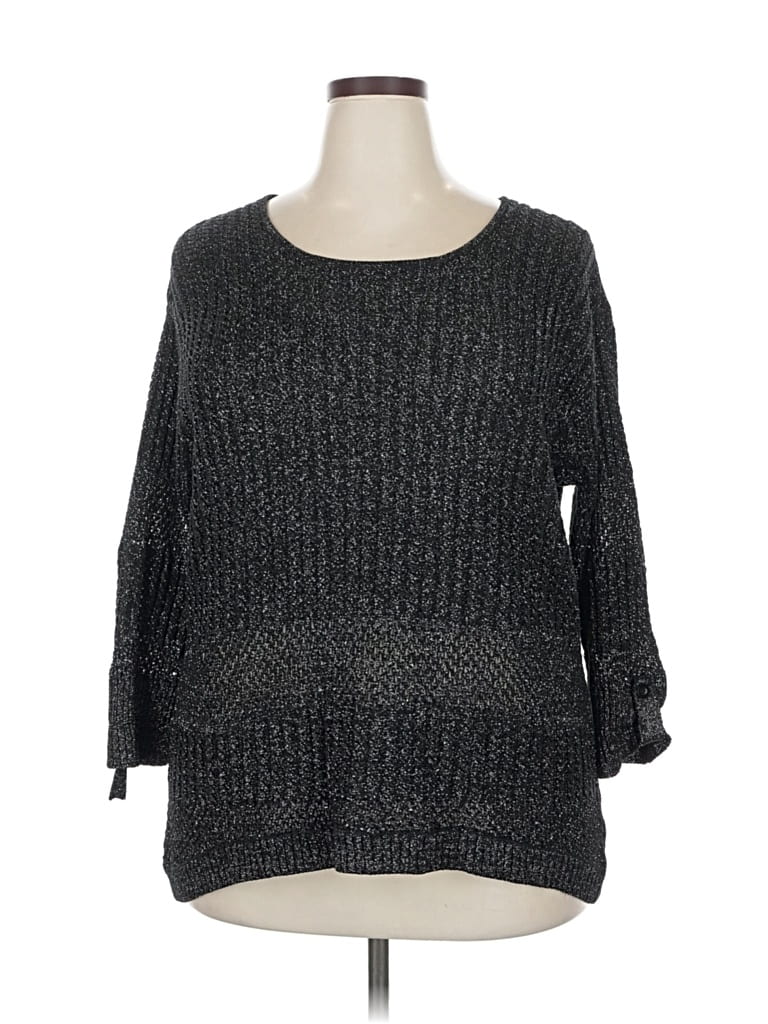 Pre-owned Gnw 3/4 Sleeve T-shirt In Gray