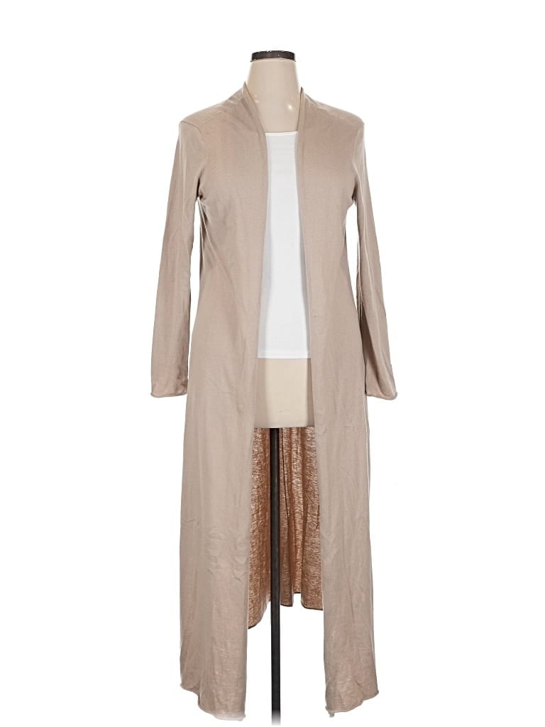 Pre-owned Splendid Cardigan Sweater In Brown