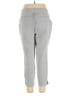 dalia Solid Gray Casual Pants Size 14w - photo 2