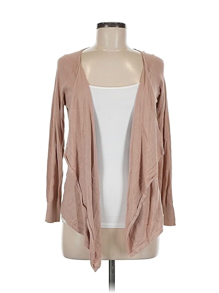 Pre-owned Assorted Brands Cardigan Sweater In Brown