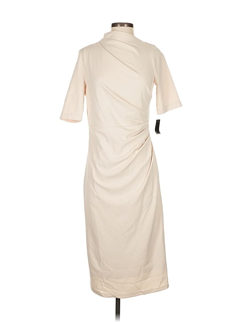 Pre-owned Maggy London Casual Dress In White